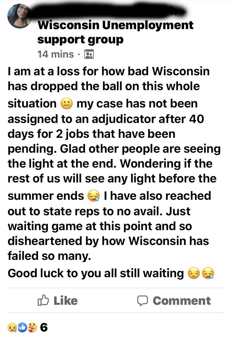 Wisconsin has dropped the ball on this whole situation